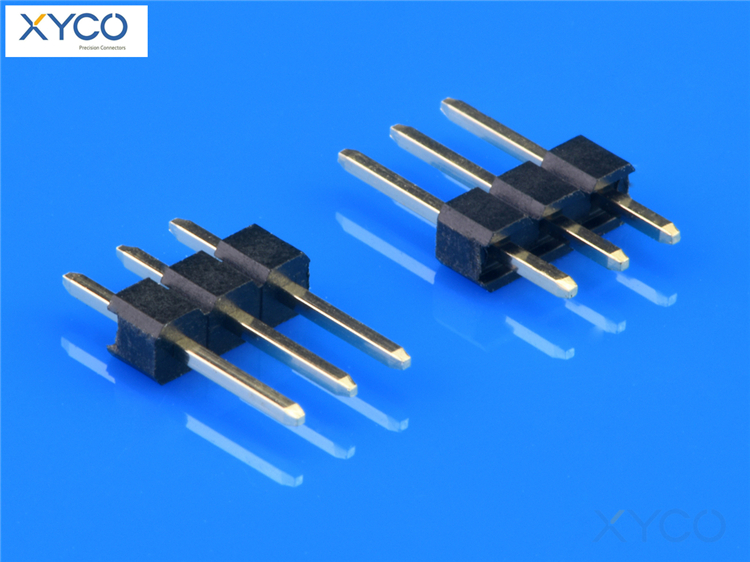 2.54mm單排DIP180°排針 2.54mm單排DIP180°排針