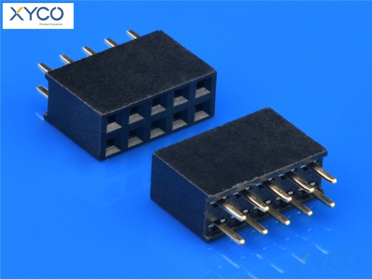 2.54雙排排母 2.54雙排排母